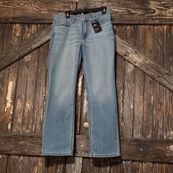 Lee Women's Light Blue Boot Cut Jeans 12M - Picture 1 of 7